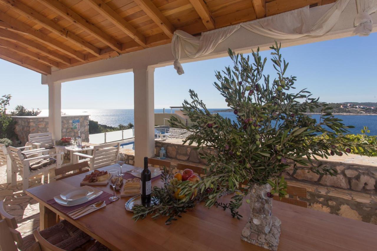 Villa, Stone House With Swimming Pool & Sauna, Beach, 세비드 외부 사진
